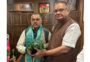 भाजपा के राष्ट्रीय महामंत्री तरुण चुघ से मिले कैबिनेट मंत्री गणेश जोशी