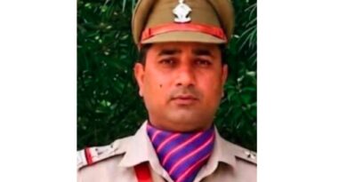 शिवपुरी चौकी प्रभारी विनोद कुमार शर्मा की सड़क हादसे में मौत