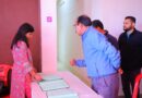 जिलाधिकारी ने छतरीधार स्थित ईवीएम गोदाम में चल रही एफएलसी प्रक्रिया का किया निरीक्षण